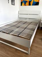 Bed 140x200, Huis en Inrichting, Slaapkamer | Bedden, 140 cm, Wit, Zo goed als nieuw, Hout