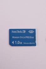 SanDisk Memory Stick PRO Duo 1 GB, Audio, Tv en Foto, Fotografie | Geheugenkaarten, Sony SanDisk, Minder dan 2 GB, Ophalen of Verzenden