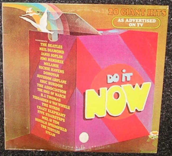 Do It Now: 20 Giant Hits – Diverse Artiesten 1970 LP1689, Cd's en Dvd's, Vinyl | Verzamelalbums, Overige formaten, Ophalen of Verzenden