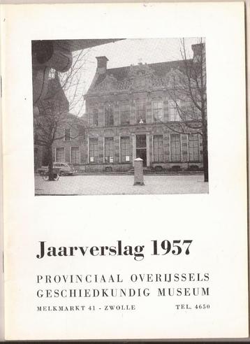 Zwolle Jaarverslag 1957 POM Provinciaal Overijssels Geschied beschikbaar voor biedingen