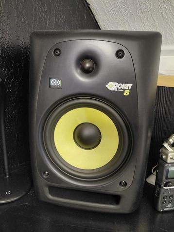 2x KRK Rokit 8 + 1x KRK Sub s10 beschikbaar voor biedingen
