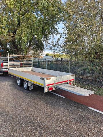 Eduard plateau aanhanger met oprijplaten  beschikbaar voor biedingen