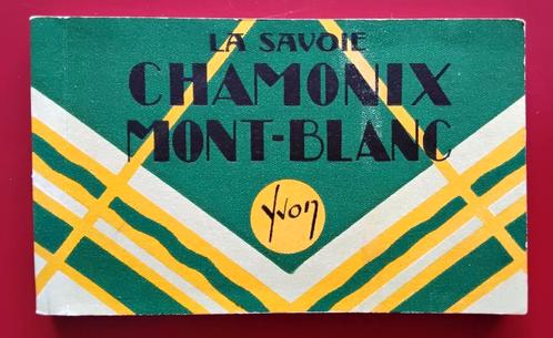 20 X: LA DOUCE FRANCE: La Savoie Chamonix MONT-BLANC (Yvon), Verzamelen, Ansichtkaarten | Buitenland, Ongelopen, Frankrijk, 1920 tot 1940