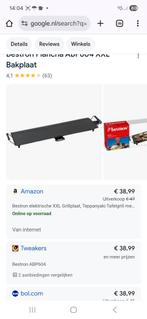 Nieuwe Bestron Grillplaat XXL - Perfect voor Teppanyaki!, Ophalen of Verzenden, Nieuw