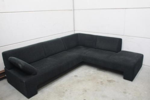 Zwarte Hoekbank Merk Candy - GEREINIGD!!!, Huis en Inrichting, Banken | Bankstellen, Gebruikt, Hoekbank, Vierpersoons of meer