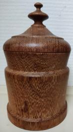 Houten tabakspot, Antiek en Kunst, Ophalen of Verzenden