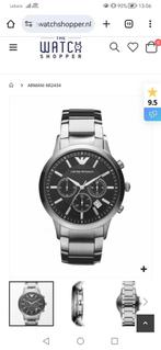 Giorgio Armani ea7 horloge origineel met doos zgan, Overige merken, Staal, Polshorloge, Ophalen of Verzenden