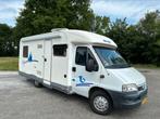 Fiat Ducato 2.8 JTD Elnagh Slim Frans bed 76.000KM NAP 2004, Caravans en Kamperen, Campers, Bedrijf, Diesel, 5 tot 6 meter, Half-integraal