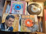 vinyl singles partij duits ongeveer 500 stuks, Ophalen, Gebruikt