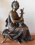 Bronzen sculptuur Louis Detrier, gesigneerd - 1869, Ophalen, Brons