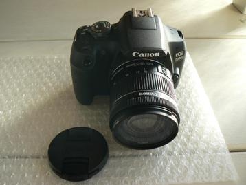 Canon 2000D en 1200D en 75-300mm type III en 18-200mm beschikbaar voor biedingen