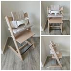 Stokke Tripp Trapp whitewash met babyset en kussenset, Ophalen of Verzenden, Zo goed als nieuw, Stokke Tripp Trapp, Stoelverkleiner