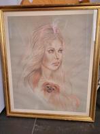 Pastel Schilderij, Antiek en Kunst, Ophalen