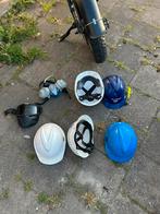 Werkhelmen en gasmasker, Ophalen, Gebruikt