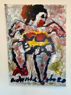 Anton Heyboer “Can Can” uniek groot werk, Antiek en Kunst, Ophalen of Verzenden