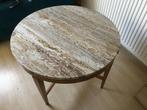 Massief marmeren salontafel, Huis en Inrichting, Tafels | Salontafels, Overige materialen, Gebruikt, 100 tot 150 cm, 50 tot 75 cm