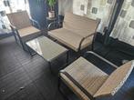 Nette tuinset (rotan/rietachtig), Ophalen, Zo goed als nieuw, Bank