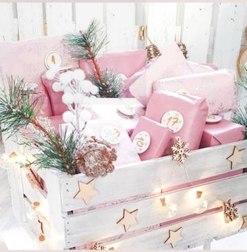 Adventskalender 24 vakjes: sieraden  beschikbaar voor biedingen
