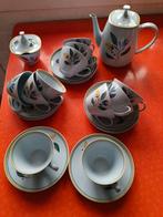 Koffie/ Theeservies - Regout Royal Sphinx, decor Veldbouquet, Antiek en Kunst, Ophalen of Verzenden