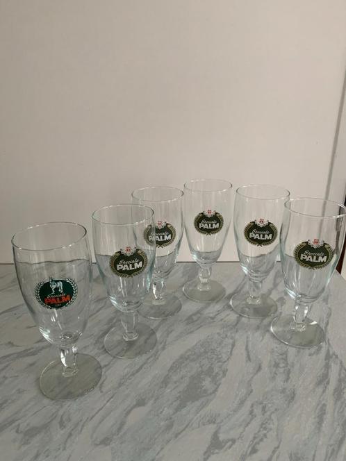 Bier Glazen 6x Palm Special 1747 Kelk Oude glazen NIEUW, Verzamelen, Biermerken, Nieuw, Glas of Glazen, Palm, Ophalen of Verzenden