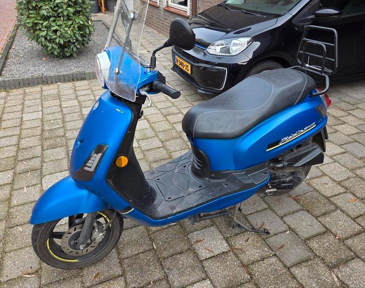 Sym fiddle II, Fietsen en Brommers, Scooters | SYM, Zo goed als nieuw, Fiddle, Maximaal 45 km/u, Benzine, Ophalen