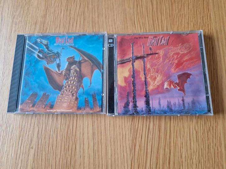Bat Out Of Hell II & The Very Best Of Meat Loaf 2CD, samen 6, Cd's en Dvd's, Cd's | Rock, Gebruikt, Ophalen of Verzenden