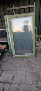 Partijtje ramen met kozijnen, 10 stuks. Teab!!, Gebruikt, Raamkozijn, 75 tot 150 cm, Hout