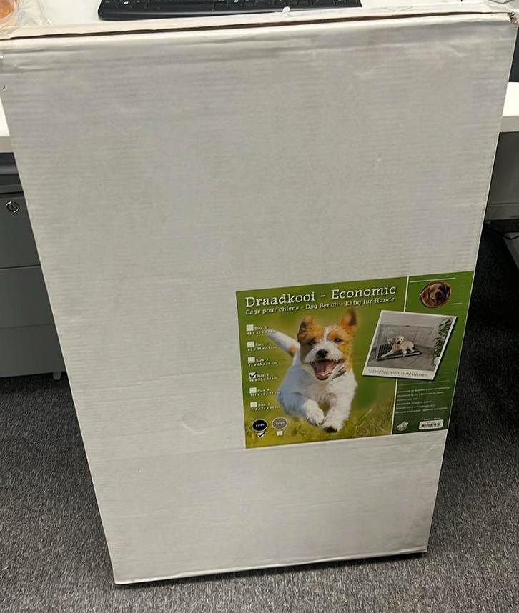 Draadkooi / bench -economic S3, Dieren en Toebehoren, Hondenbenches, Nieuw, Ophalen of Verzenden