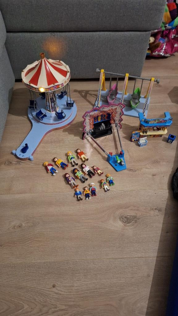 Playmobil grote kermis 9482, Ophalen, Zo goed als nieuw, Complete set