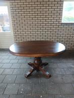 eiken houten eettafel, Ophalen