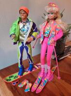 Vintage ski fun Barbie 1991, Verzenden, Gebruikt, Pop