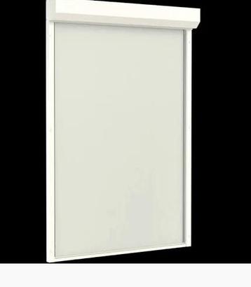 Zipscreen br.182, h 227 ral 9001 doek creme/wit elektr. beschikbaar voor biedingen