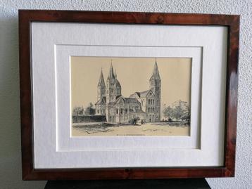 Craandijk Litho Limburg Roermond Kerk 1880 (10) beschikbaar voor biedingen
