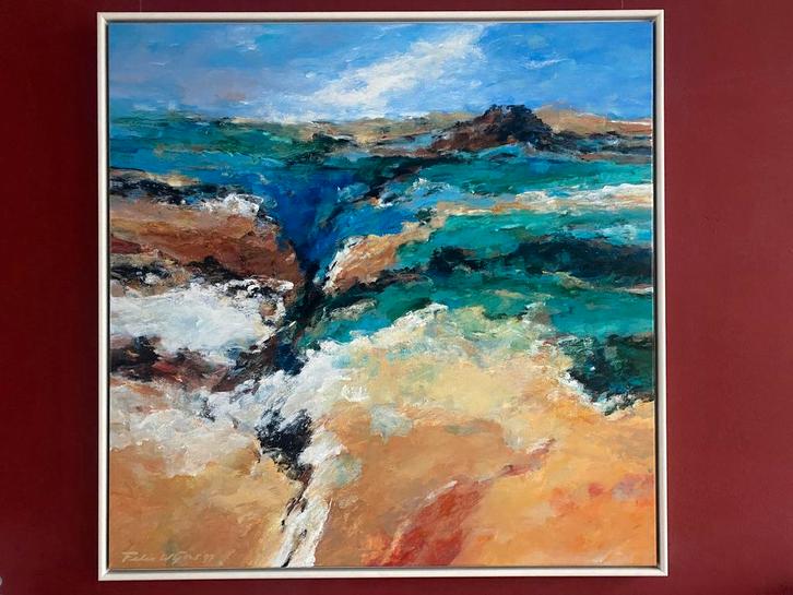 Modern schilderij Felix Wijns - Canyon, Antiek en Kunst, Kunst | Schilderijen | Modern, Ophalen