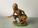 Vintage beeld bedelaar eieren. Kerstmis Kerststal. Italie., Ophalen, Gebruikt, Mens