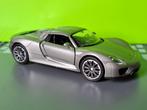 Welly - Porsche 918 Spyder [grijs] 1/38, Ophalen of Verzenden, Zo goed als nieuw, Auto