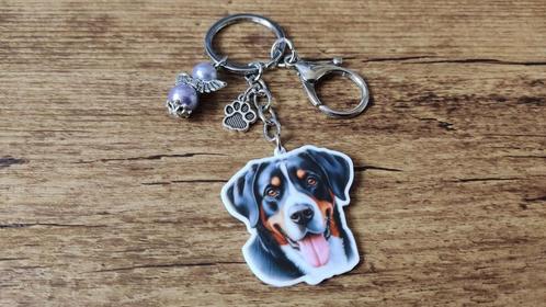 Sleutelhanger Grote Zwitserse sennenhond groot beschermengel, Dieren en Toebehoren, Honden-accessoires, Nieuw, Verzenden