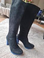 Solette Sol laarzen zwart hoog mt 38, Ophalen of Verzenden, Zo goed als nieuw, Zwart, Hoge laarzen