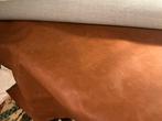Kunstleer bruin lap is 4 meter bij 1 meter 40, Bruin, 120 cm of meer, Leer of Kunstleer, Ophalen of Verzenden