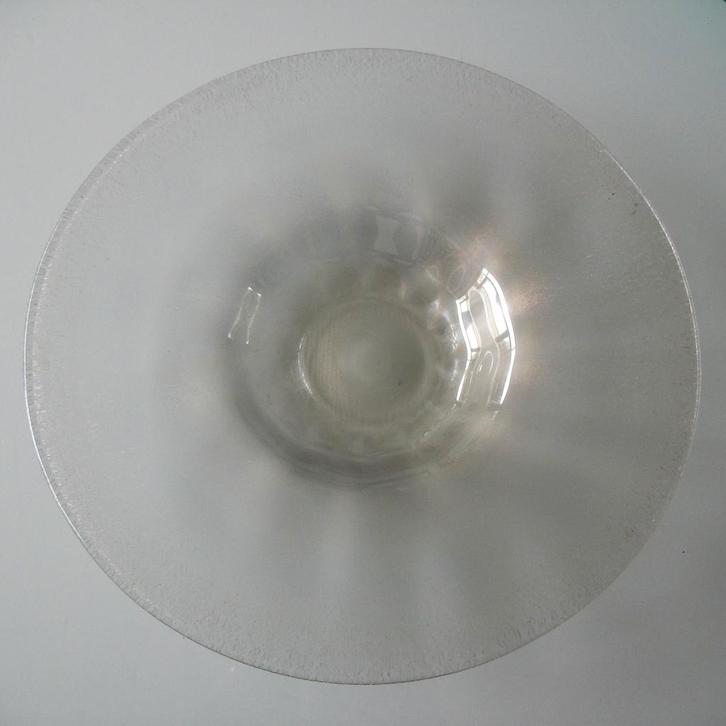 Kristal Unie  W.J. Rozendaal Tincraquelé schaal 1932, Antiek en Kunst, Antiek | Glas en Kristal, Ophalen of Verzenden