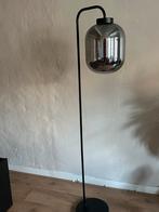 Zwarte lamp, Huis en Inrichting, Ophalen, Gebruikt, Glas, 150 tot 200 cm