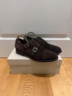 Santoni Gesp Schoenen | 40 | (9), Bruin, Verzenden, Gespschoenen, Zo goed als nieuw