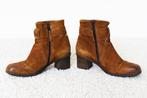 Mooie Vintage Piedi Nudi Suede Laarsjes (Maat 38) s16 € 50,-, Bruin, Lage of Enkellaarzen, Ophalen of Verzenden, Piedi Nudi