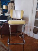 Bel Air Barkruk Retro - Jaren 50 Stijl, Gebruikt, Met voetsteun, Ophalen of Verzenden, Metaal