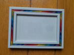 fotolijst wit met kleur , 19 x 14 cm , nieuw, Ophalen of Verzenden, Nieuw