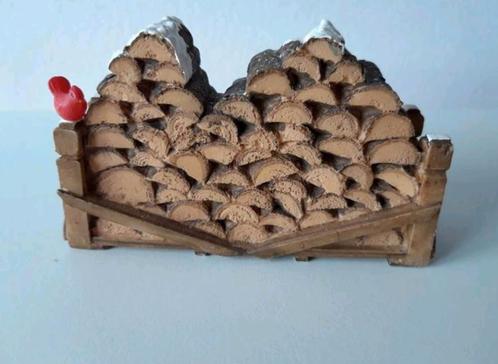 Department 56 wood log pile voor Kerstdorp, Diversen, Kerst, Ophalen of Verzenden