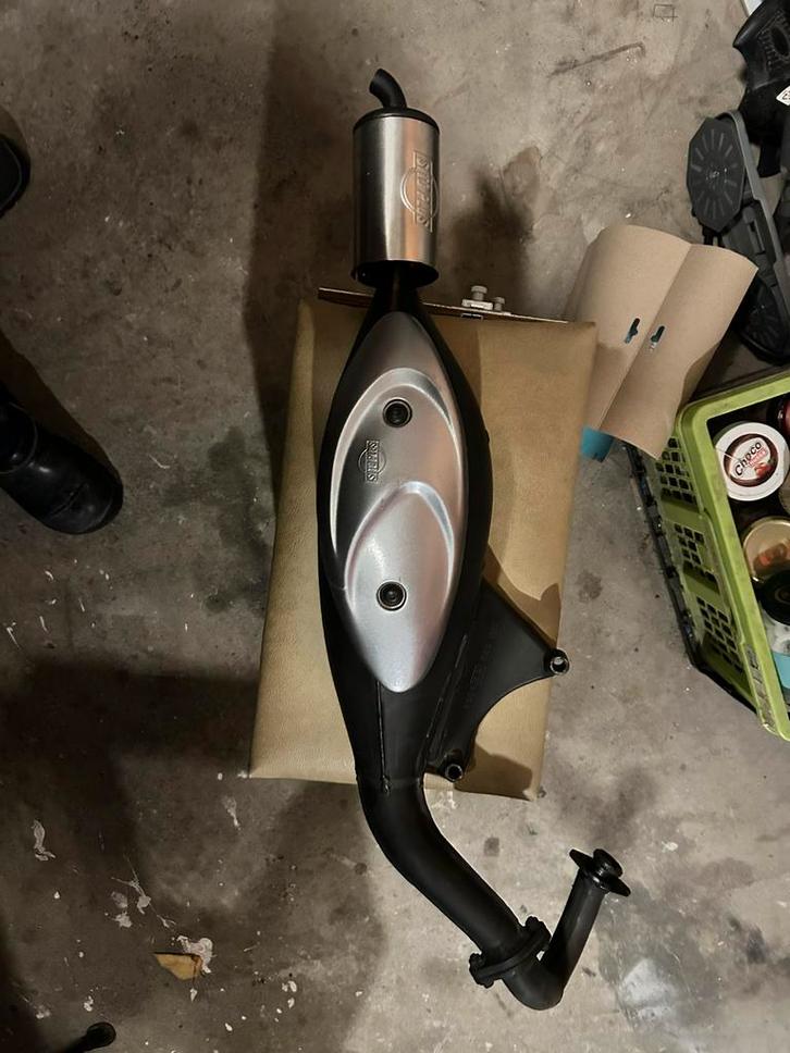 Sito Plus Uitlaat 2T Piaggio, Fietsen en Brommers, Brommeronderdelen | Scooters, Gebruikt, Piaggio, Uitlaat, Ophalen