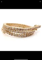Gouden Diamanten dames armband, Nieuw, Ophalen of Verzenden