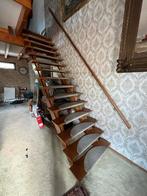 Trap 15 tredes, Doe-het-zelf en Verbouw, Hout en Planken, Ophalen, Overige houtsoorten, Pallet, 50 mm of meer