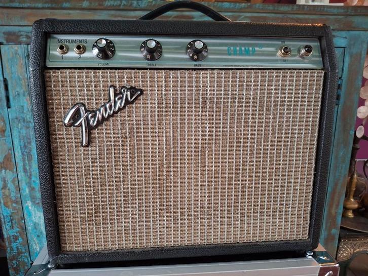 Fender champ 1976 inclusief flight case. Mint condition!, Muziek en Instrumenten, Versterkers | Bas en Gitaar, Zo goed als nieuw
